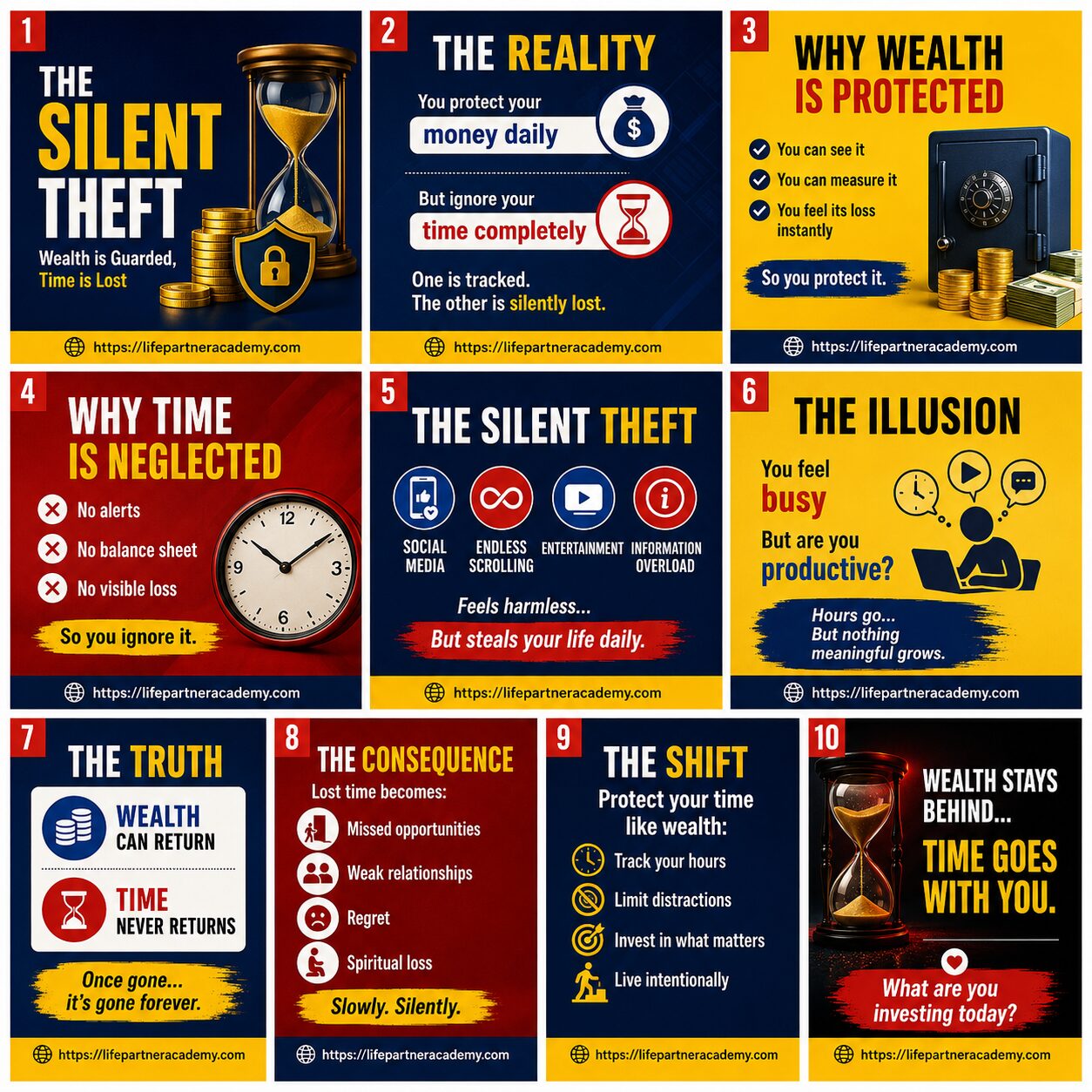 The Silent Theft - Wealth is Guarded, Time is Lost wealth and time