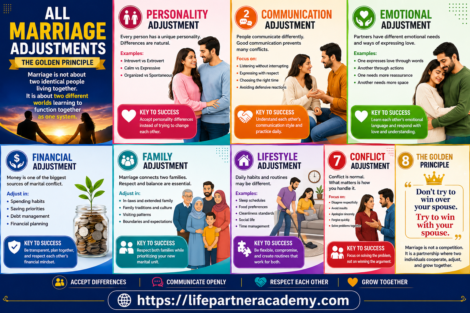 Adjustment in Marriage adjustment